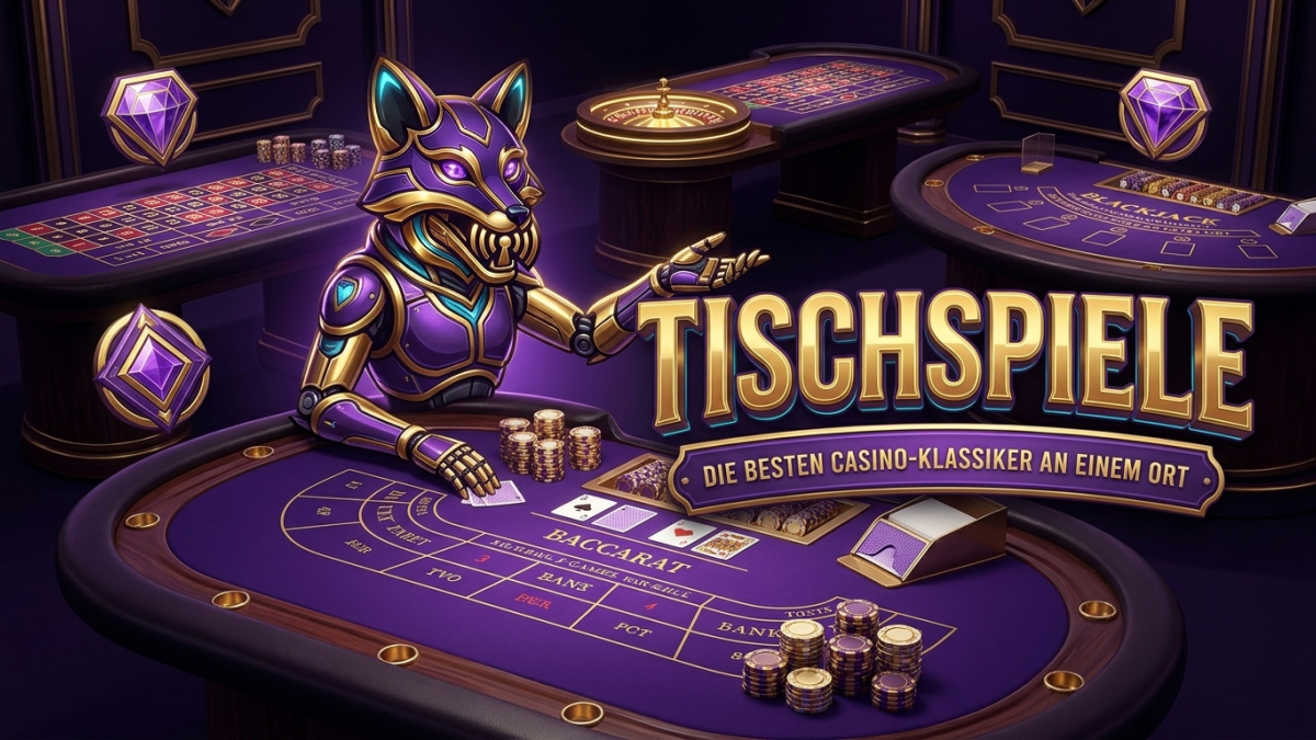 Tischspiele im Online Casino 2026 – Roulette, Blackjack und Kartenspiele im Überblick